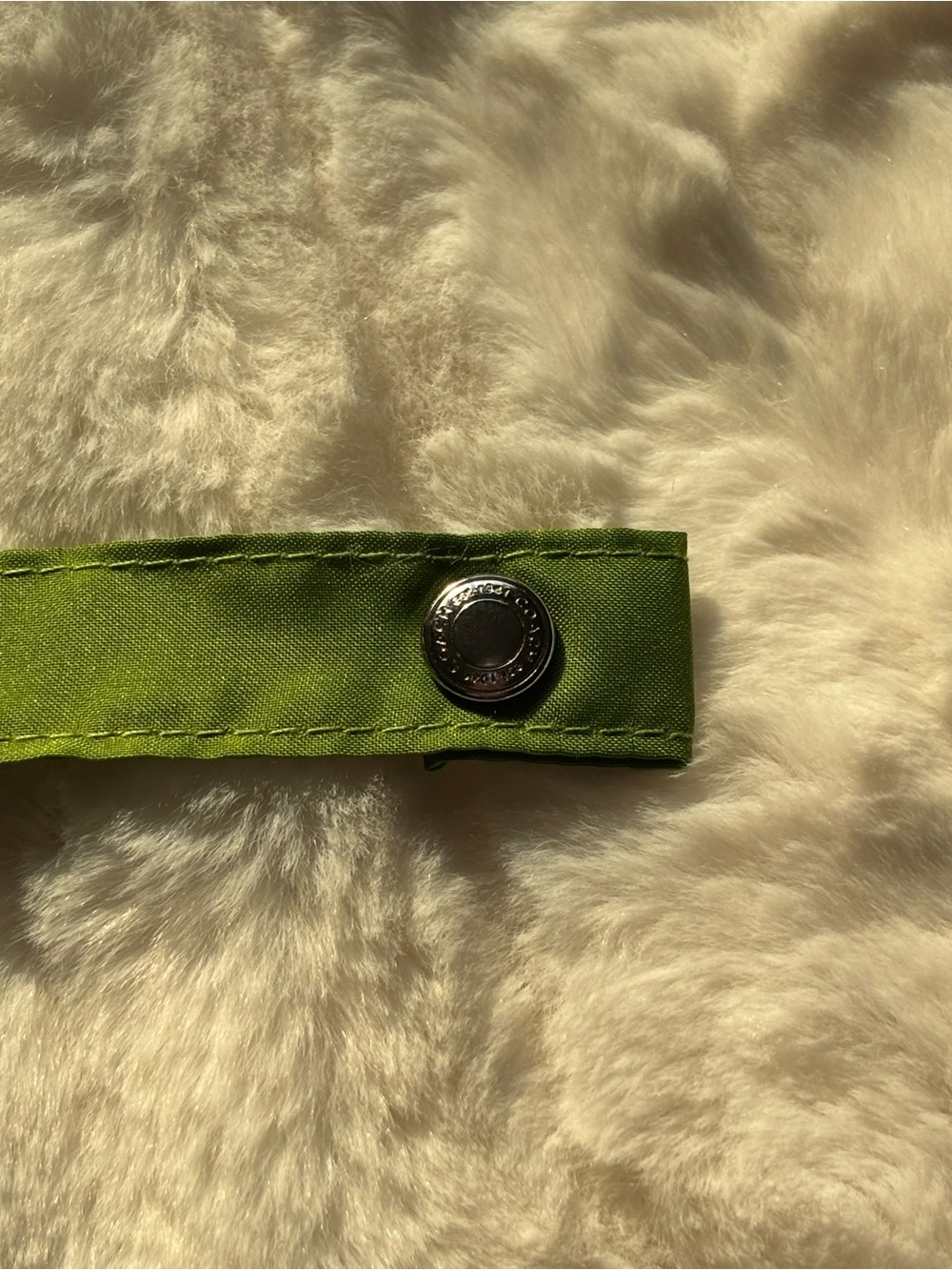 NWT ✨Rare Vintage Coach Signature C Daisy Umbrella (Green/Khaki)✨ - Picture 12 of 16